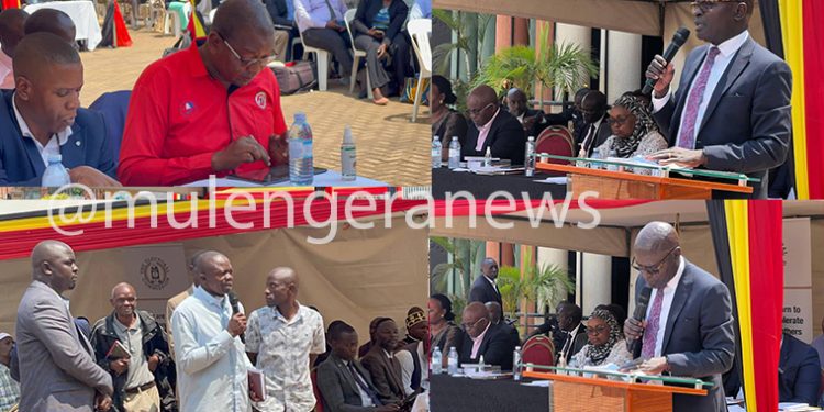 Speaking Candidly Like Never Before, EC Boss Simon Byabakama Tells Bitter Truths to Kawempe Voters During Monday Meet
