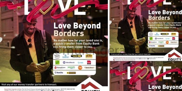 No Distance Too Far, No Love Left Behind, Send Your Heartbeat Across Borders with Equity Bank This Valentine’s day