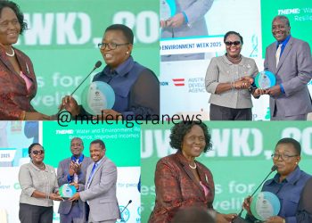 Plastics Banned at Water Ministry Events  As Minister Anywar Scoops Big Award Over Her Relentless Environmental Protection Activism