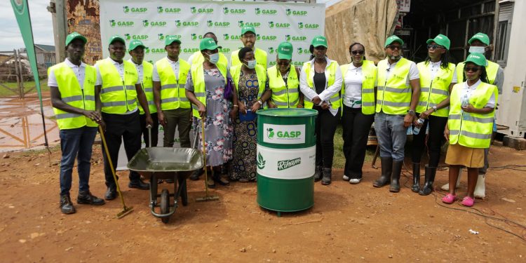 GASP Empowers Luzira Landing Site Community in Waste Management Drive