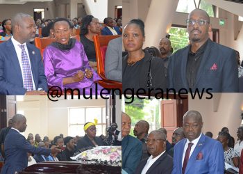 We Can’t Be Good Leaders Without Your Criticisms-Tayebwa Tells Senior Citizens at Kazoora’s Church Service at Nakasero