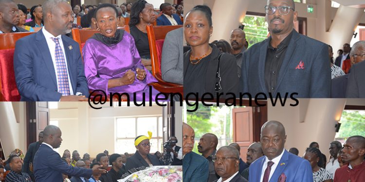 We Can’t Be Good Leaders Without Your Criticisms-Tayebwa Tells Senior Citizens at Kazoora’s Church Service at Nakasero