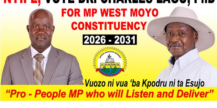 Dr. Charles Lagu Bounces Back, Instantly Leading West Moyo MP Race as Voters Count Down to 2026 Elections