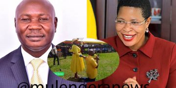 Anita Among Brands MP Who Knelt Before Her a Very Able Leader Who Deserves to Be Made a Minister in Museveni’s Cabinet