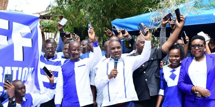 At Eid Fete, Lukwago Notifies Katikkiro & Prince Nakibinge of State Plot to Arrest Him Along With Ssemujju Nganda