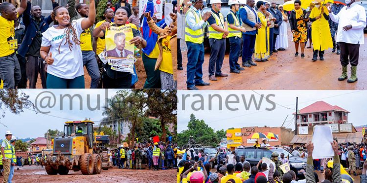 M7 Flags Off Salaama–Munyonyo Road Works, Urges Leaders to Focus on Wealth Creation