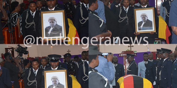 M7 Shines as Bobi Wine’s NUP Gets Sidelined at Kanyeihamba Send-Off Funeral Events