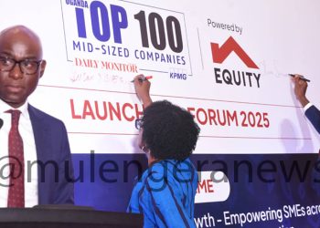 Equity Bank Uganda’s ED Claver Serumaga Unveils SME Empowerment Plan at 2025 Top 100 Survey Launch in K’la