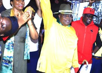General Otafiire Rallies Support for NRM and President M7 at Colourful Mitooma Thanksgiving-Alongside His Vibe-Filled Wife