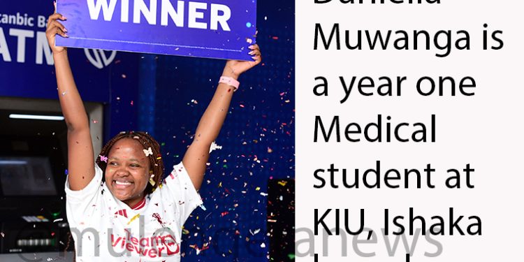 KIU Medical Student Wins Big in Stanbic Bank “Kya Double with Supa Dupa” Campaign   