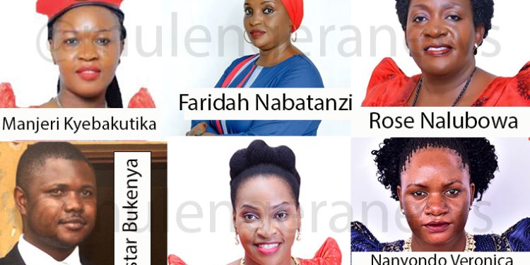 NUP MP Flag Bearers List Leaks