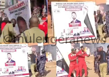 Public Demands Action After Police Officers Caught Destroying NUP Posters