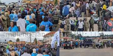 Police Blockades and Heavy Rain Disrupt Nandala Mafabi’s Campaign Trail in Western Uganda