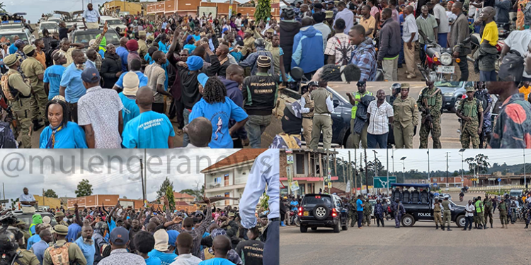 Police Blockades and Heavy Rain Disrupt Nandala Mafabi’s Campaign Trail in Western Uganda