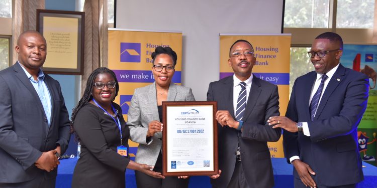 New Dawn as GoU-Owned Housing Finance Bank Secures ISO 2700: 2022 Certification-Evidencing Firm Commitment to Customer Data Security