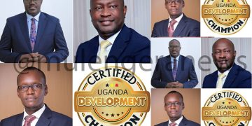 Lawyer Edwin Karugire, MFPED’s Dr Sengonzi Ddamulira & Foreign Affairs PS Vicent Bagiire Scoop Uganda Development Champions Award 2025 from Public Opinions