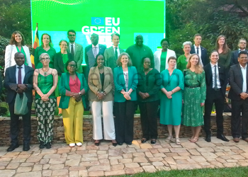 Minister Okello Oryem Chills as Uganda and EU Ignite Green Revolution at Climate Action Reception