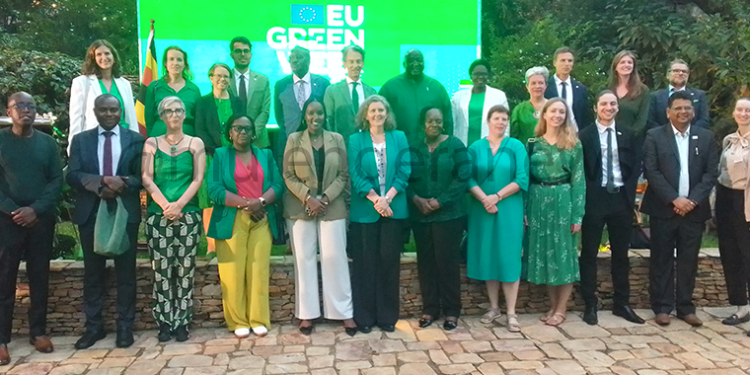 Minister Okello Oryem Chills as Uganda and EU Ignite Green Revolution at Climate Action Reception