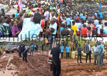 NOT BOBI WIN’ES PROBLEM ALONE: Museveni’s Bad Roads Mess up Nandala’s Campaign Trail in Acholi