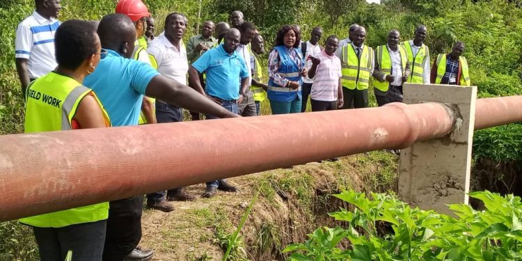 NWSC Teams Rally Arua Community Towards Climate Resilient Growth