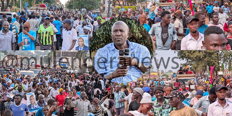Nandala storms Gulu With Big Promises, Contradicting Opponents Like Never Before