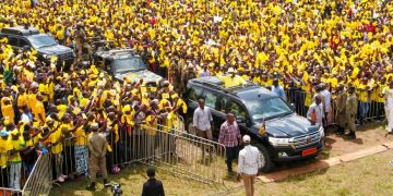 Leaders Tell Museveni Bukomansimbi’s Problems-President Promises Irrigation, Roads, Power and More!