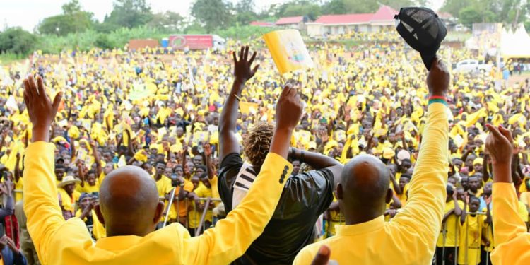 Anita Among Clashes with Bobi Wine: ‘Museveni Will Lead Beyond 2026’ – Heated Words Over Bukedea By-election Claims!