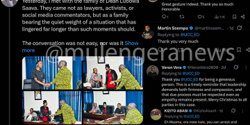 Led by Pastor Martin Ssempa, Ugandans Thank UCC Boss Nyombi Thembo for Reaching Out to Support Dean Lubowa Saava’s Family Thru the Xmas Period