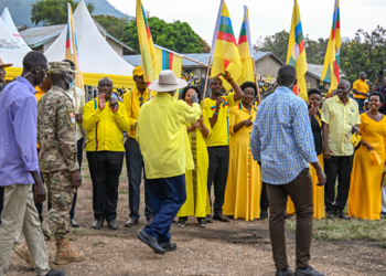 Museveni Discloses at His Butebo Rally How He Got to Know State Minister for Transport Byamukama and His Journey to Wealth Creation