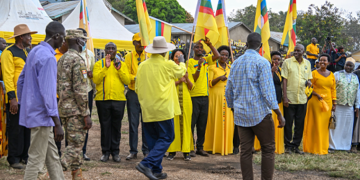 Museveni Discloses at His Butebo Rally How He Got to Know State Minister for Transport Byamukama and His Journey to Wealth Creation