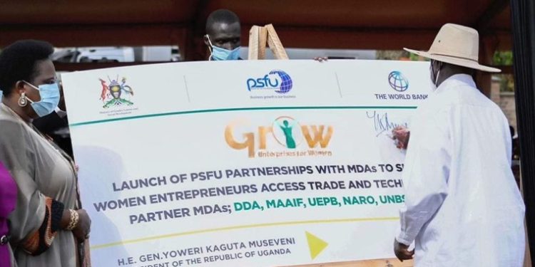 What Exactly Has the GoU Been Seeking to Achieve for Women Through the World Bank-Funded GROW Project?