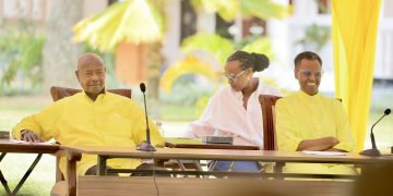 Museveni Meets Masaka Catholic Bishop & Gives Terms For The Release Of Pro-NUP Kyagulanyi Priest Fr. Deusdedit Ssekabira