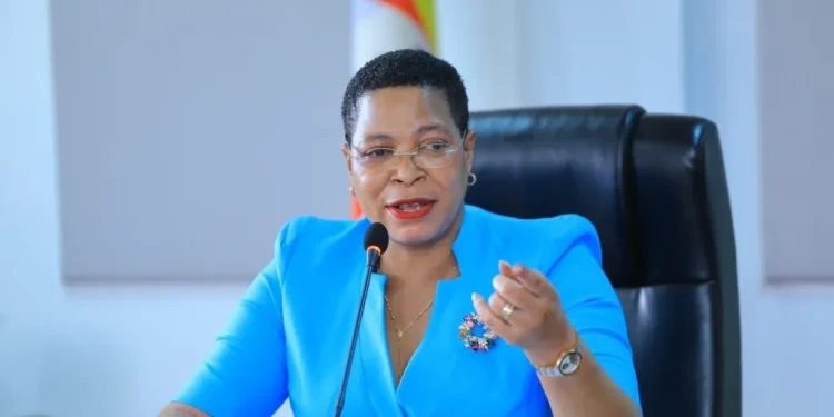 Anita Among Shines as Museveni Vows to Crash Floppy, Lazy Ministers & Permanent Secretaries in His New Kisanja as President