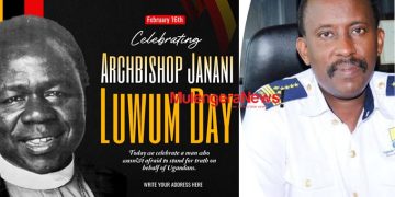 Janani Luwum Remembered: URA Chief Urges Nation to Embrace Truth, Courage and Integrity