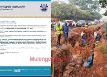 NWSC in Race to Restore Water in Entebbe and Kampala Suburbs After Power Blackout