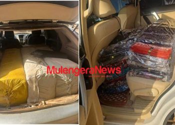 SMUGGLING DRAMA IN CITY! URA Enforcement Crushes Night Plot, Seizes Illegal Kitenge Worth Ugx 50 Million