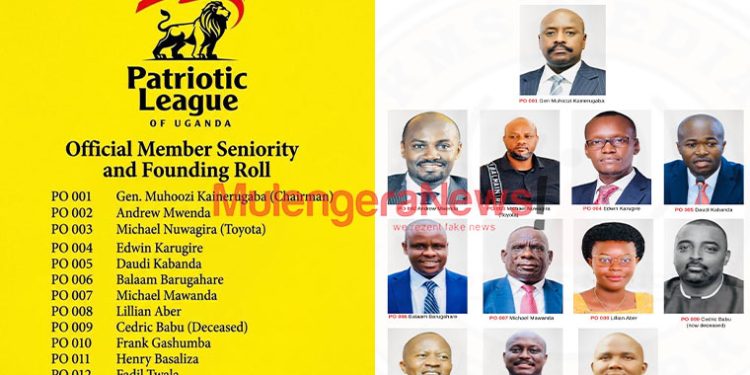 Late Cedric Babu Ranked Above Frank Gashumba in Gen. Muhoozi’s PLU Top Leadership of One Woman, One Muslim