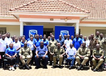 Stanbic Bank lights up Kabalye Police training facility with UGX100m solar equipment