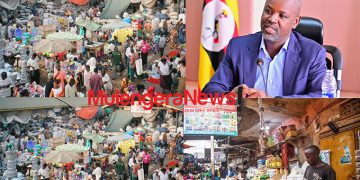 Chaos at Owino Market as Deputy Speaker Thomas Tayebwa Denies Role in Midnight Demolition