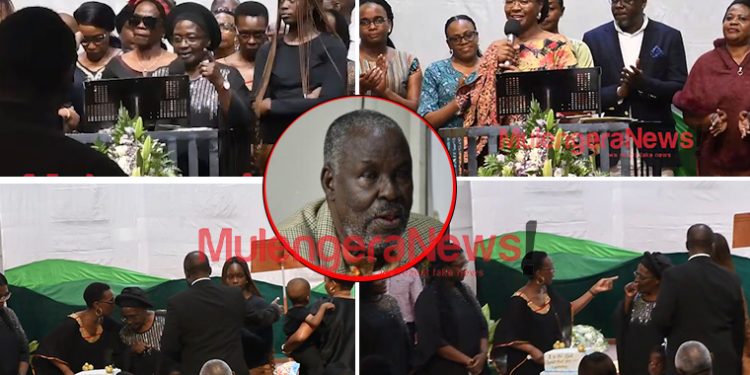 In Celebratory Mood, Family Cuts Cake As Ex-Mak Boss is Buried