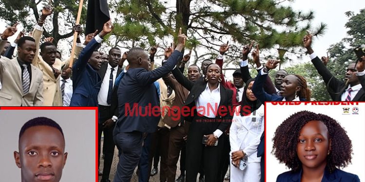 Mitchel Hall Loud Students Gang Reject NUP’s Gracious Kadondi, Declare Hana Karema Tumukunde Their President