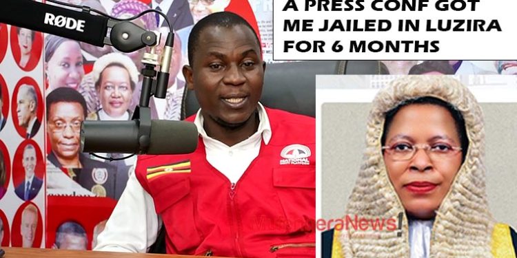 NUP Boss, Who Anita Among Persecuted, Narrates his Ordeal-Recalls Being Arrested for Criticizing Her at a News Conference
