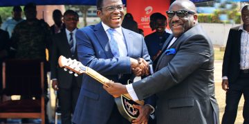 Katikkiro Mayiga Urges NUP MP Nkerettanyi, Kabaka’s Ministers to Take Off Their Ties and Relax at Atakulaaba Akunyooma Kadongo Kamu Show as UCC Boss Thembo Steps in for Elderly Musicians