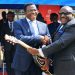 Katikkiro Mayiga Urges NUP MP Nkerettanyi, Kabaka’s Ministers to Take Off Their Ties and Relax at Atakulaaba Akunyooma Kadongo Kamu Show as UCC Boss Thembo Steps in for Elderly Musicians