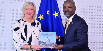 Tayebwa, Vautmans Hold Talks in Brussels to Strengthen Uganda-EU Parliamentary Cooperation and Regional Partnership