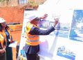 At New UBOS Office Ground Breaking  Ceremony, Finance Minister Musasizi  Predicts Dr. Chris Mukiza’s Long Stay,  Tells Why Cabinet is Happy with Him