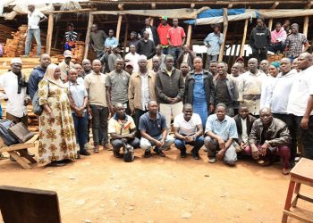 URA Takes Tax Sensitization to Timber Dealers in Arua City