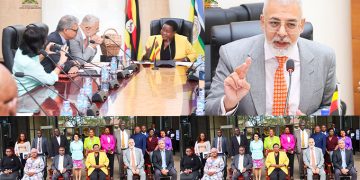 After 55 Years Abroad, British Lord Investor Krish Raval Returns to Uganda, Meets Nabbanja Over Investment