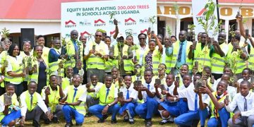 Gen. Katumba Backs Equity Bank’s 200,000-Tree Green Drive as School Programme Takes Root with 3,500 Trees