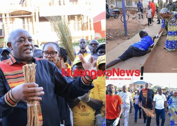 Lira Residents Turn Out for National Cleaning Day as Dr. Aceng, Dr. Baryomunsi & Lumumba Lead by Example Amid Premier Nabbanja’s Absence